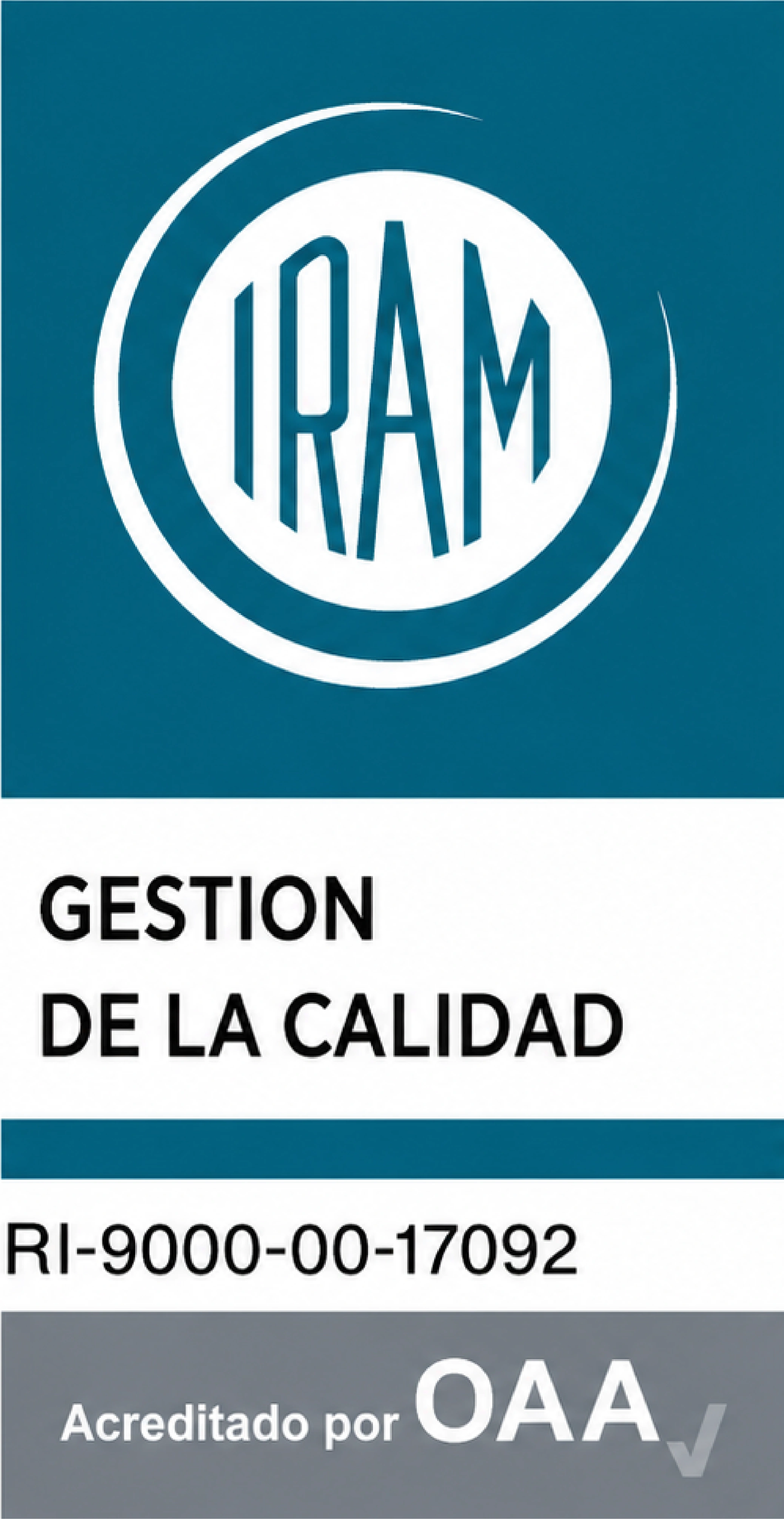 Certificación IRAM ISO 9001